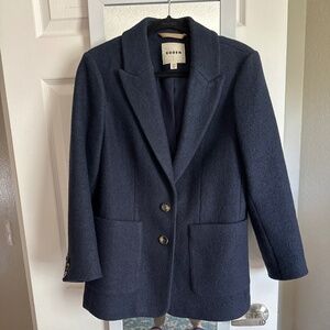 Navy blue blazer